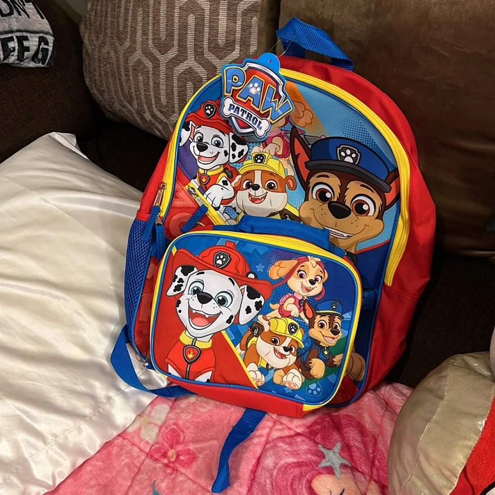 SALE 🔥🔥Paw Patrol Backpack and Lunch Bag. Color: Multi. - Picture 4 of 4